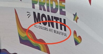 After NYPD Vehicle is Adorned with Pride Month Design, Questions Arise Whether Artist Used Anti-Police Acronym in Design | The Gateway Pundit | by Margaret Flavin