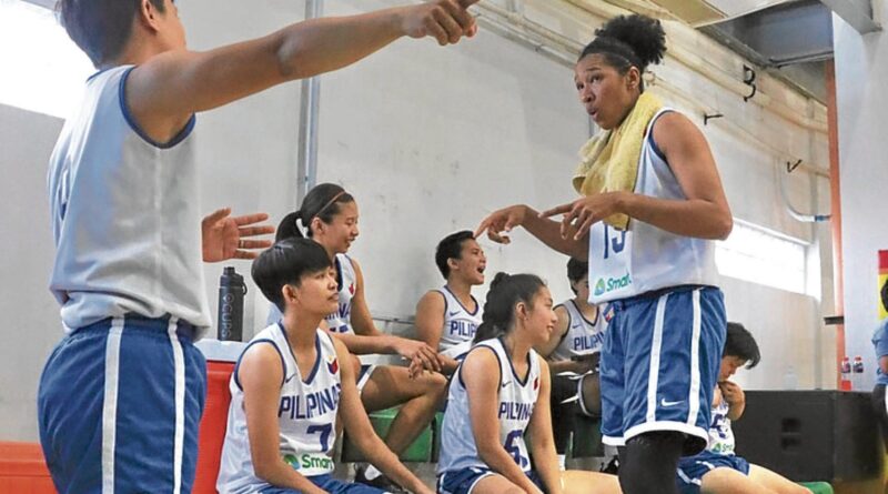 Jack Danielle Animam (right) and the Filipino women are taking a more cerebral approach to getting ready while stepping out of their comfort zones. —INQUIRER FILE PHOTO