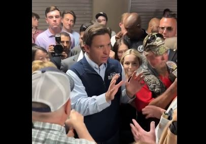 VIDEO: Governor DeSantis Tells Iowa Voters "We're Going to Do Ballot Harvesting" | The Gateway Pundit | by Jim Hoft