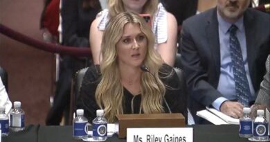 Champion Swimmer Riley Gaines Provides Reality Check to Woke Witness Who Laughably Claims Men Can't Beat Serena Williams in Tennis (VIDEO) | The Gateway Pundit | by Cullen Linebarger | 165