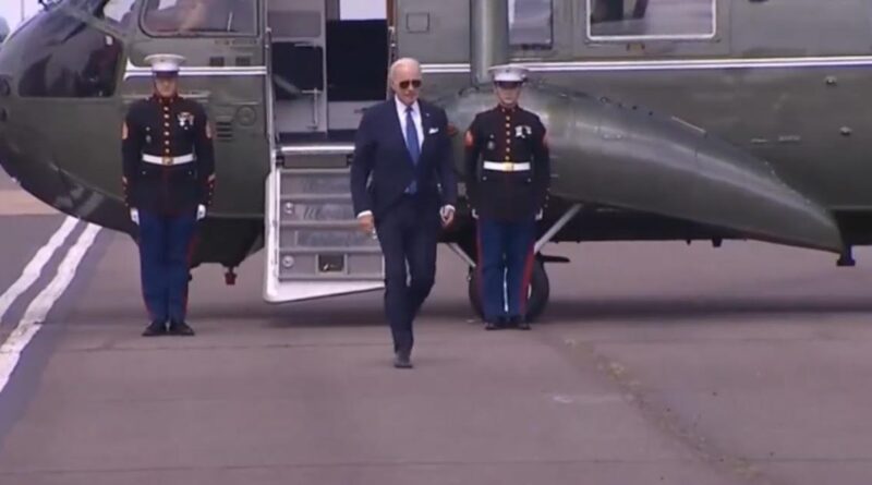 WATCH: Joe Biden Snubs Marine Standing Guard at Marine One | The Gateway Pundit | by Cristina Laila | 42