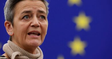 Grilled by lawmakers, Vestager defends chief economist appointment