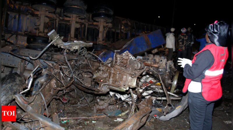 At least 48 killed in Kenya road disaster - Times of India