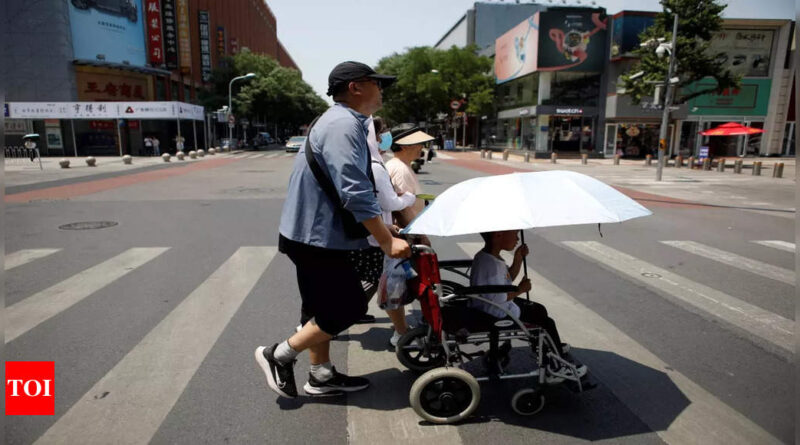 China's deadly weather from heat to hailstorms take its toll - Times of India