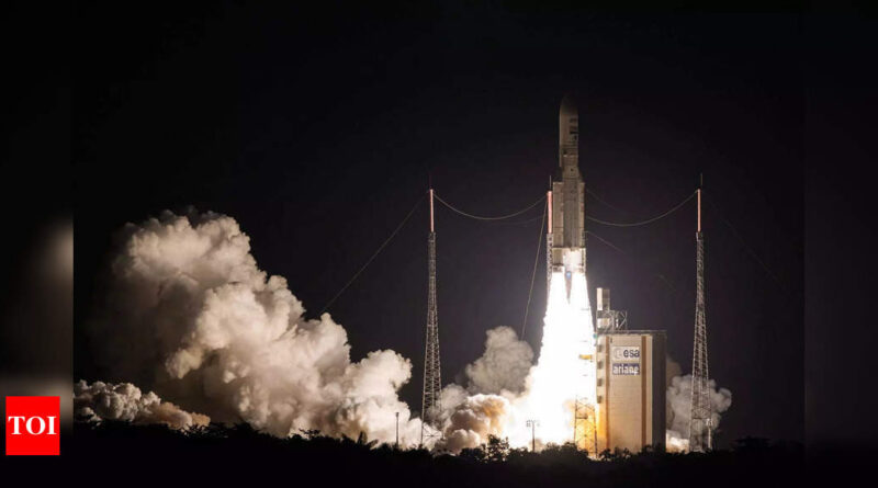 Ariane 5 rocket blasts off amid Europe rocket crisis - Times of India