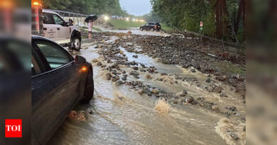 New York Floods: 'Life threatening' flooding overwhelms New York roadways, killing 1 person | World News - Times of India