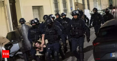 New tensions in France after policeman jailed over violence - Times of India