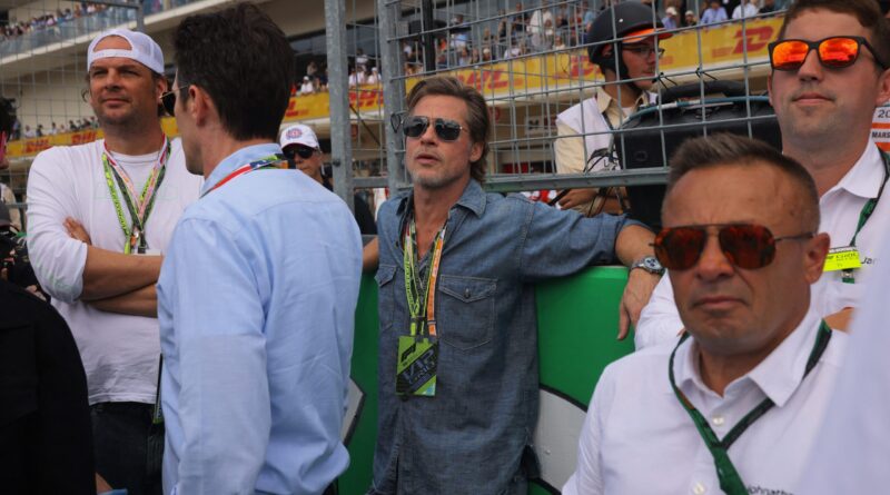 Brad Pitt Formula One F1