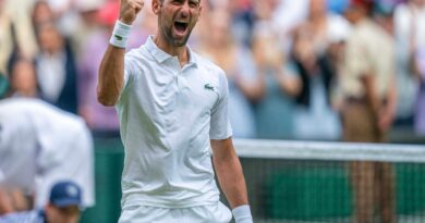 Novak Djokovic Wimbledon Grand Slam Tennis