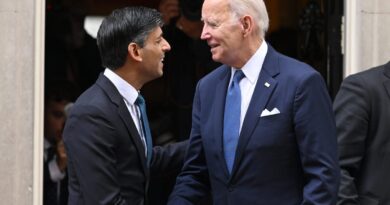 Joe Biden and Rishi Sunak exchange warm words despite Ukraine tensions