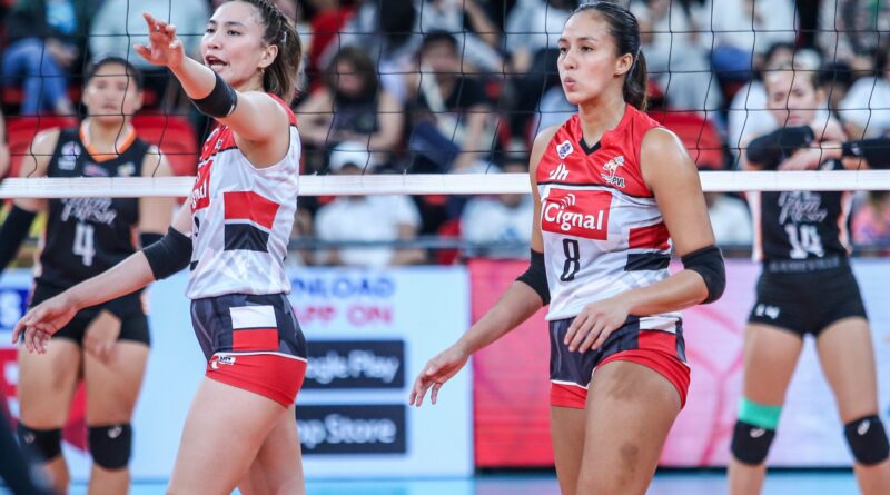 PVL: Jovelyn Gonzaga-Rachel Daquis duo proves deadly form for semis-bound Cignal