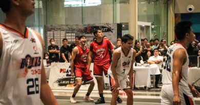 Barangay Ginebra Gin Kings vs Meralco Bolts in the PBA 3x3 3rd conference second leg. –PBA IMAGES