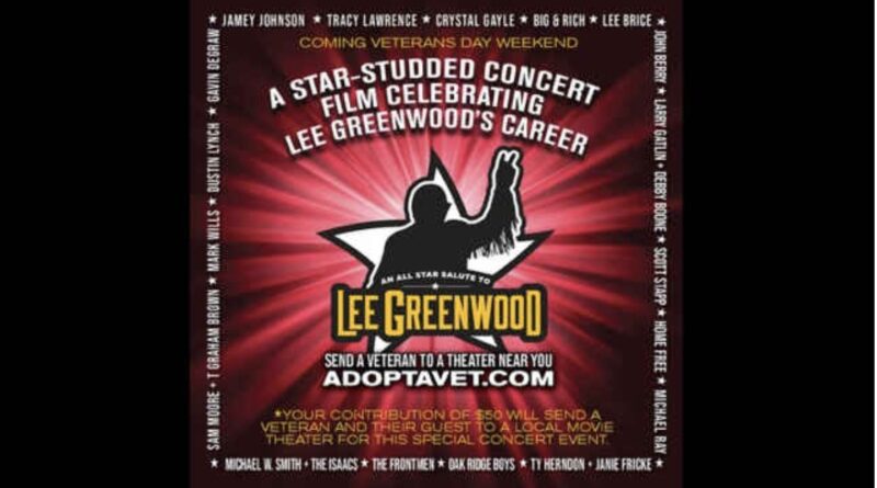 Lee Greenwood to be Honored on Veteran's Day with "An All-Star Salute To Lee Greenwood"-Asks Fellow Americans to "Adopt a Vet" | The Gateway Pundit | by Margaret Flavin | 168