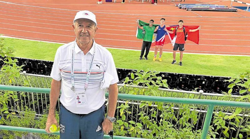 It was a successful Asian championships for Vitaly Petrov, whose wards filled the pole vault podium in the meet. —JUNE NAVARRO