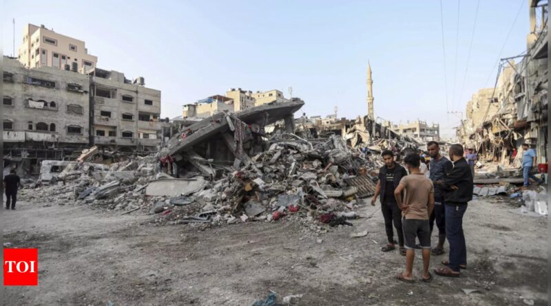 Internet, phone service gradually returns after vanishing for most of Gaza amid heavy bombardment - Times of India