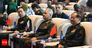 China and Russia take aim at US at Chinese military forum - Times of India