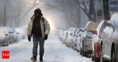 US temperature plummets as Halloween arctic blast threatens record-low chill - Times of India