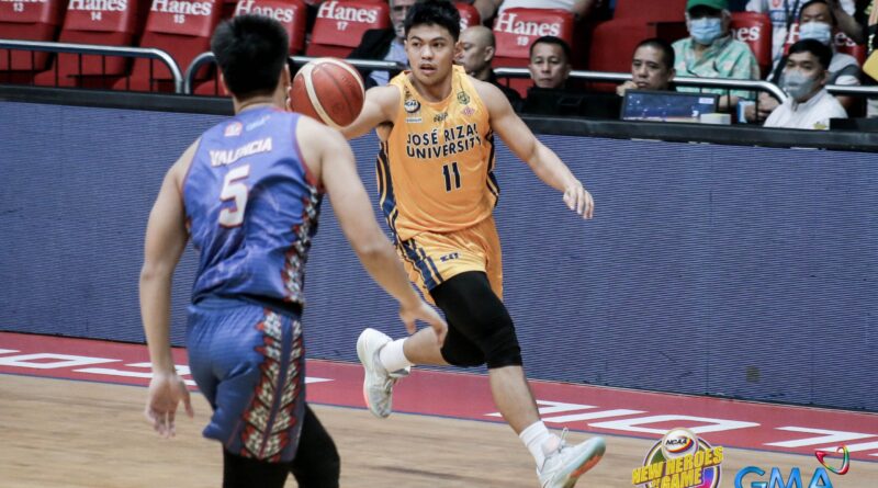 NCAA Player of Week: Returning Ry Dela Rosa fuels JRU to third seed