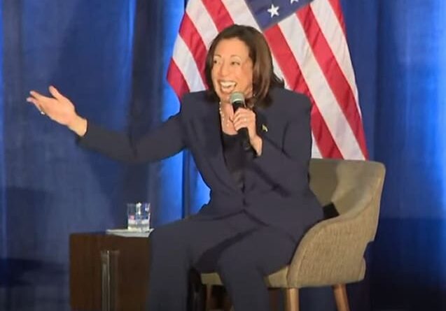 Kamala Harris Has Deranged Laughing Fit While Talking About the Economy (VIDEO) | The Gateway Pundit | by Mike LaChance