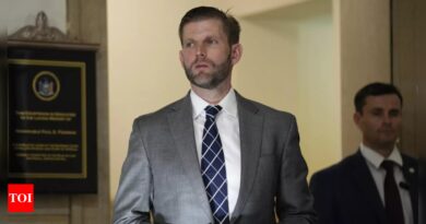 Donald Trump Jr. to testify at father's civil fraud trial - Times of India