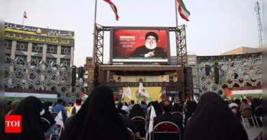 Lebanon's militant Hezbollah leader threatens escalation with Israel as its war with Hamas rages on - Times of India