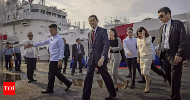 Japan's PM Kishida strengthens alliances amid maritime tensions on Philippine patrol ship tour - Times of India