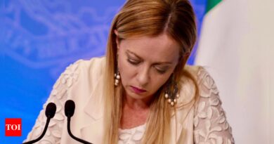 Italy PM Giorgia Meloni has defied doubters to survive a year in power, now it gets harder - Times of India