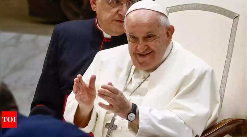 In a first, pope to have day of private meetings with world leaders in Dubai - Times of India