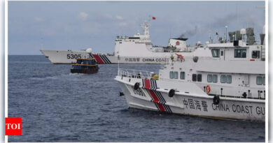 China says took 'control measures' against Philippine ships in its waters - Times of India