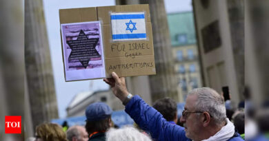 Anti-semitic slogans projected on University of Pennsylvania buildings - Times of India