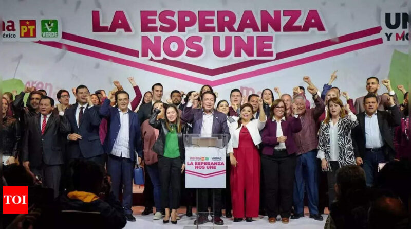 Mexico's ruling party again picks woman to run for mayor of capital - Times of India