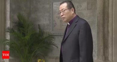 The head of China's state-backed Catholic church begins historic trip to Hong Kong - Times of India