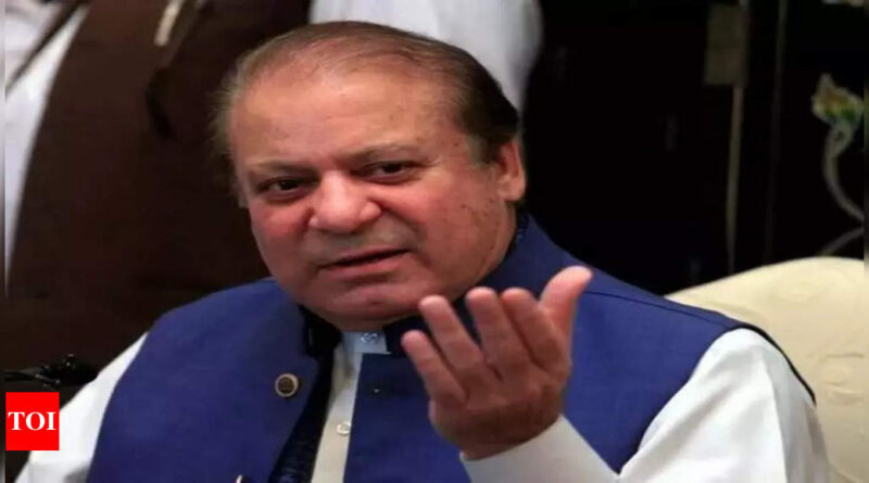 Pakistan: Nawaz Sharif initiates 'Quetta mission' to garner support from 'electables' - Times of India