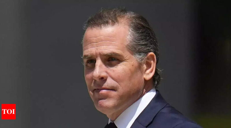 Hunter Biden calls for a Trump subpoena, saying political pressure was put on his criminal case - Times of India