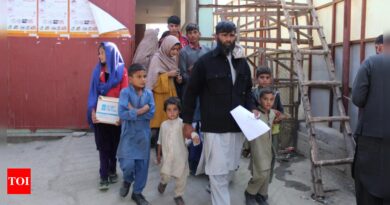 Mass return of Afghan refugees from Pakistan worsens humanitarian crisis: UNHCR - Times of India