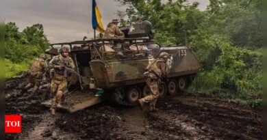 Ukrainian army says advancing at Dnipro river as drones target Kyiv - Times of India