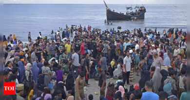 After hellish boat journeys, Rohingya refugees not welcome in Indonesia - Times of India