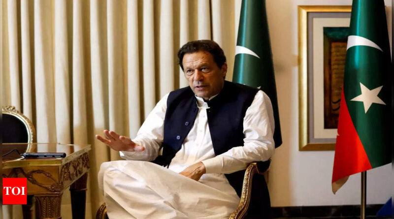 Pakistan court strikes down notification to keep former PM Imran Khan in judicial lockup - Times of India