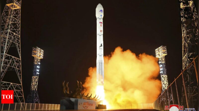 South Korea partially suspends inter-Korean agreement after North says it put spy satellite in orbit - Times of India