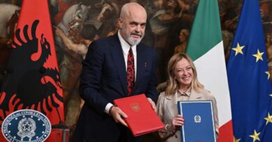 Italy announces deal to build migrant centers in Albania