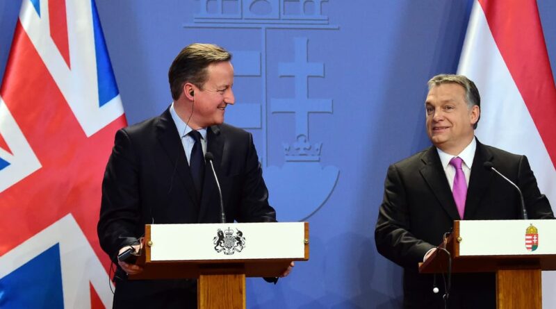 Orbán to David Cameron: Great to have you back, buddy