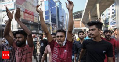 Two Bangladeshi opposition activists killed in anti-government protests - Times of India